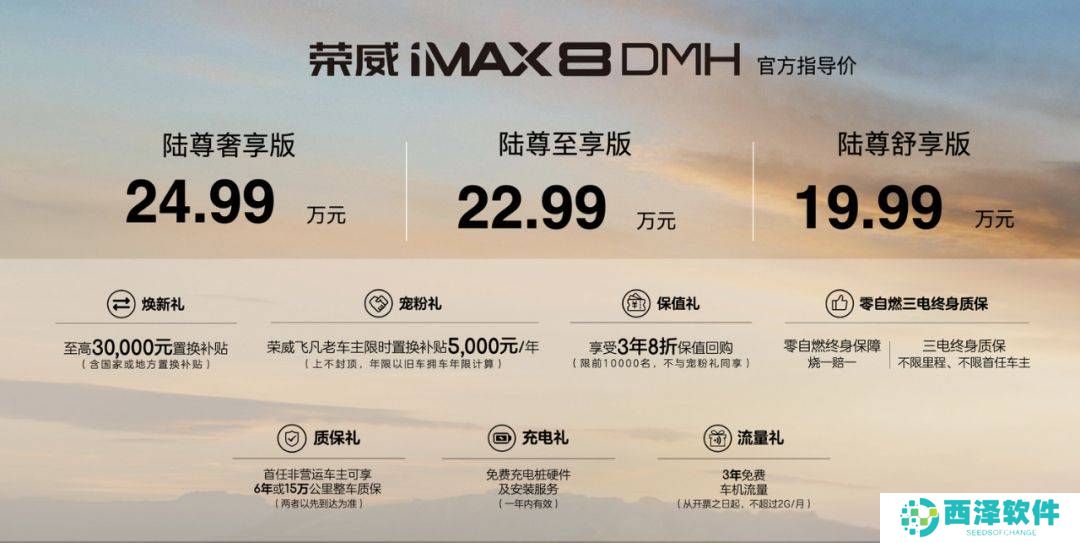 荣威iMAX8 DMH新陆尊内饰